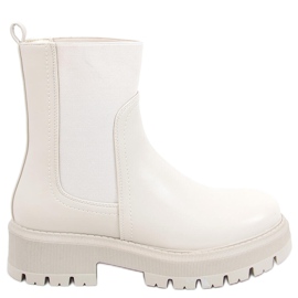 Chelsea csizma magas Cillo Beige felsőrésszel bézs Chelsea csizma magas Cillo Beige felsőrésszel bézs