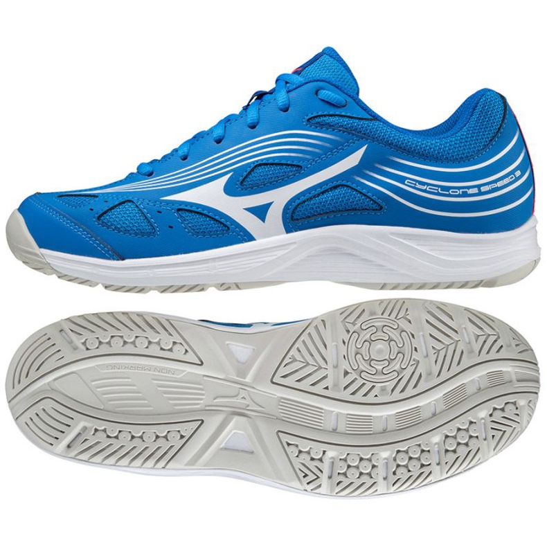 Mizuno Cyclone Speed ​​​​3 M V1GA218024 röplabda cipő kék kék