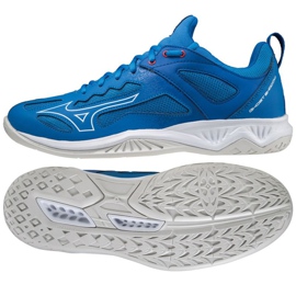 Mizuno Ghost Shadow M X1GA218024 kézilabda cipő kék kék