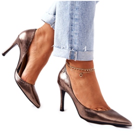 Spitz Monnari tűsarkú 0390-M22 ezüst sokszínű Spitz Monnari tűsarkú 0390-M22 ezüst sokszínű