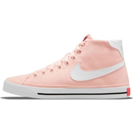 Nike Court Legacy Mid Canvas W DD0161 800 cipő rózsaszín
