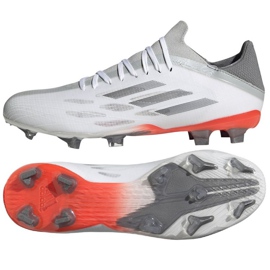 Adidas X Speedflow.2 Fg M FY3287 futballcipő szürke, fehér szürke