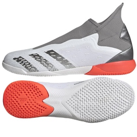 Adidas Predator Freak.3 Ll M FY7823 futballcipőben szürke, fehér szürke Adidas Predator Freak.3 Ll M FY7823 futballcipőben szürke, fehér szürke