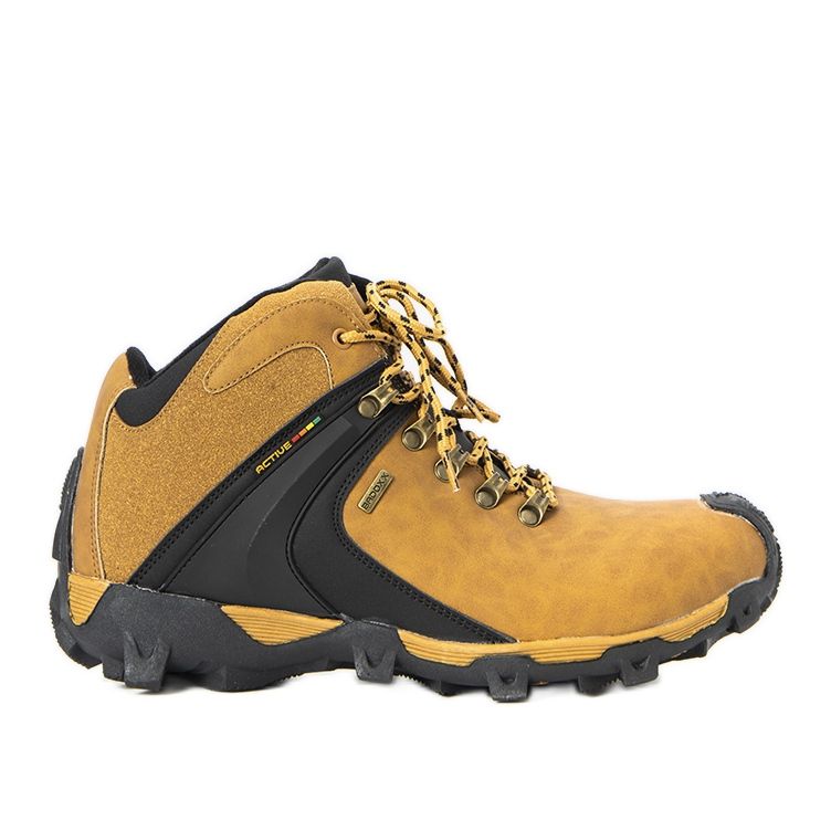 Barry férfi hőszigetelt teve sportcipő sárga Barry férfi hőszigetelt teve sportcipő sárga