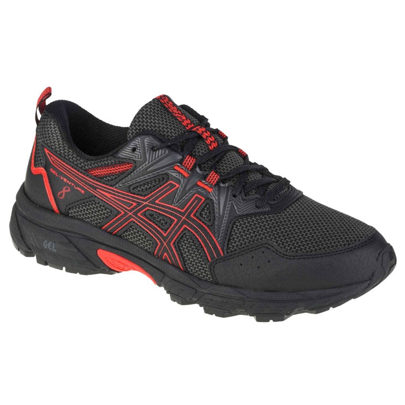 Asics Gel-Venture 8 M 1011A824-007 fekete piros szürke zöld