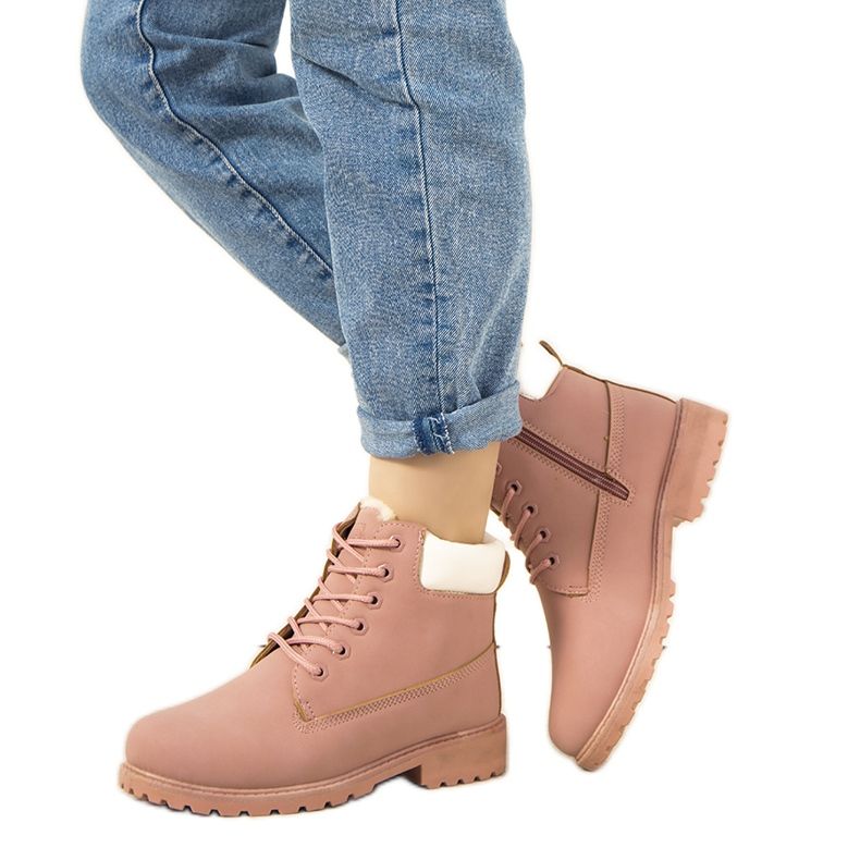 Pink Gigliola hőszigetelt női túrabakancs rózsaszín