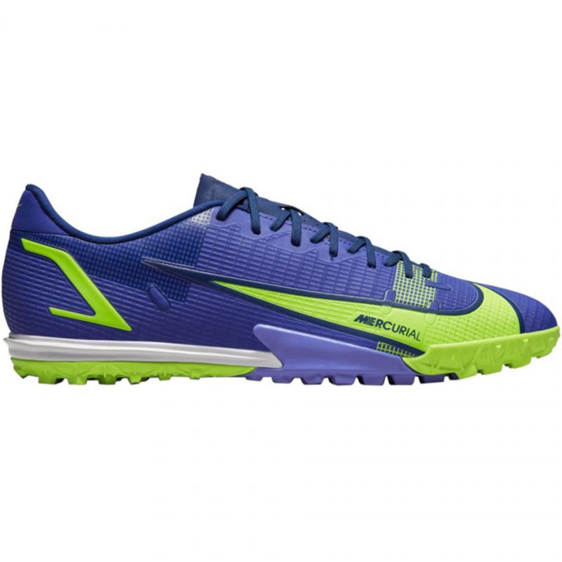 Nike Mercurial Vapor 14 Academy Tf M CV0978 474 focicipő kékeszöld kék Nike Mercurial Vapor 14 Academy Tf M CV0978 474 focicipő kékeszöld kék