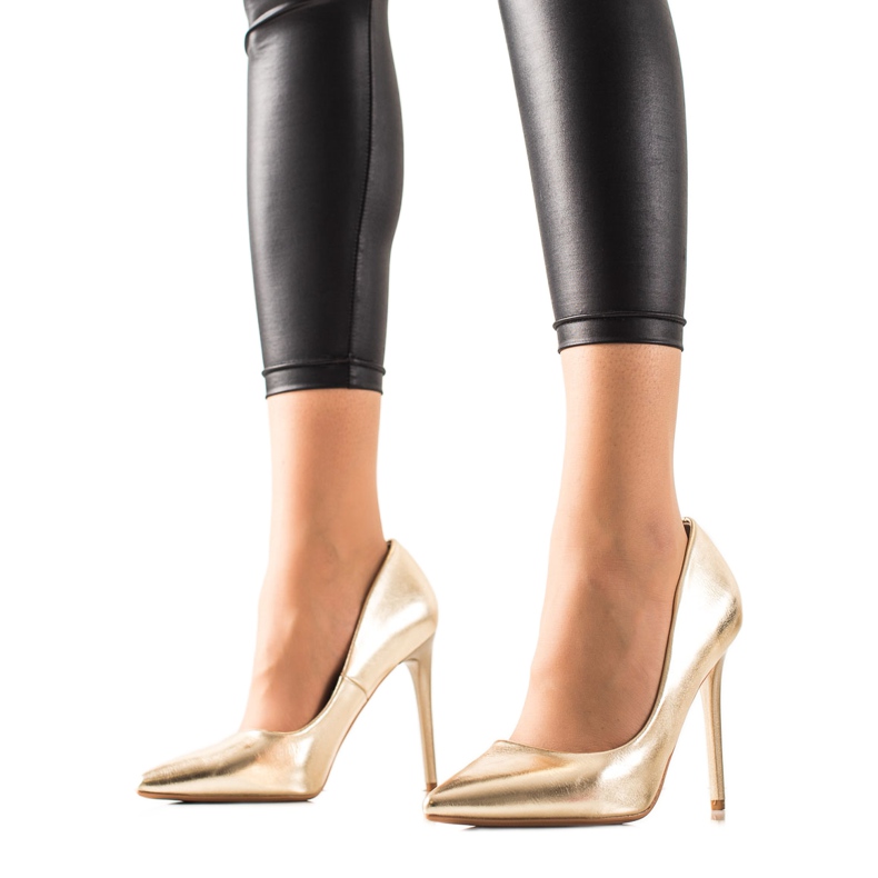 Seastar Stílusos magassarkú aranysárga Seastar Stílusos magassarkú aranysárga