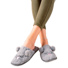 Evento Meleg papucs szürke