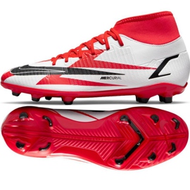 Nike Mercurial Superfly 8 Club CR7 Mg M DB2855-600 futballcipő sokszínű narancs és vörös