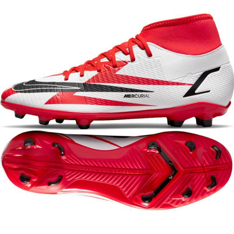 Nike Mercurial Superfly 8 Club CR7 Mg M DB2855-600 futballcipő sokszínű narancs és vörös