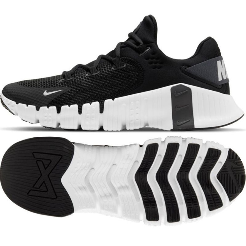 Nike Free Metcon 4 M CT3886-010 cipő fekete