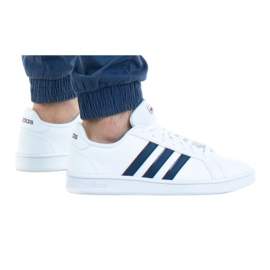 Adidas Grand Court Base M GY8391 cipő fehér kék Adidas Grand Court Base M GY8391 cipő fehér kék
