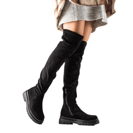 Sixth Sense Velúr combcsizma a peronon fekete