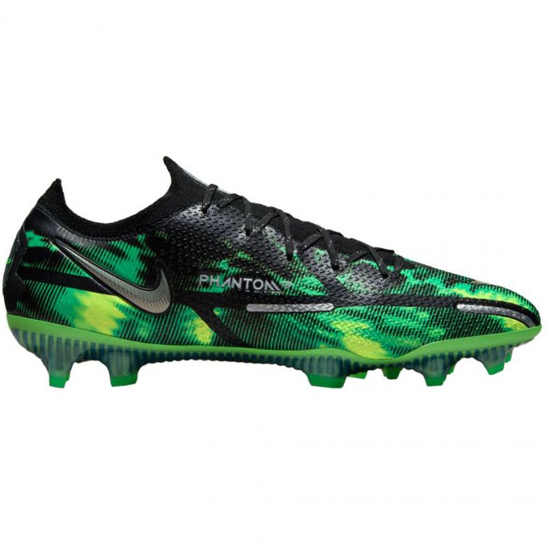 Nike Phantom GT2 Elite Fg Sw M DM0732 003 futballcipő sokszínű zöld