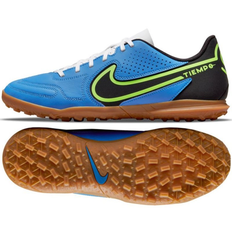 Nike Tiempo Legend 9 Club Tf M DA1193 403 focicipő kék kék