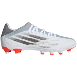 Adidas X Speedflow.3 Mg M FY3270 futballcipő kék, fehér, szürke / ezüst fehér