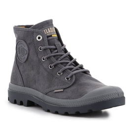 Palladium Pampa Hi Wax francia fém cipő 77222-068-M szürke