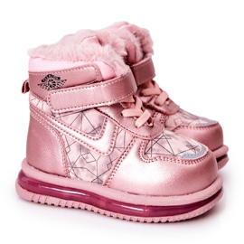 PJ2 Gyermek meleg hócsizma Pink Shirinell rózsaszín