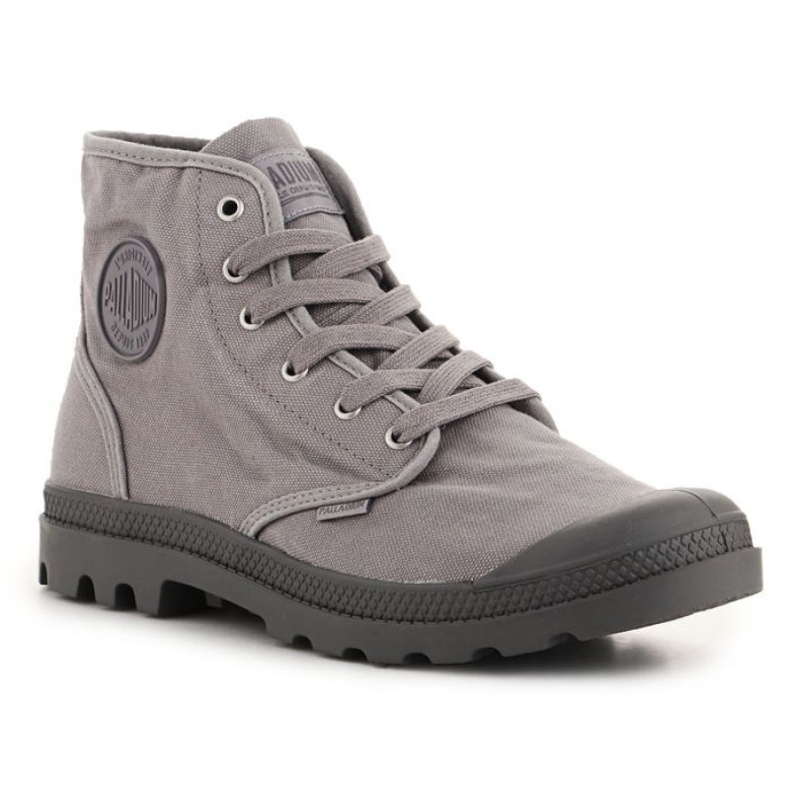 Palladium Pampa High Hi 02352-071-M Szürke flanel cipő