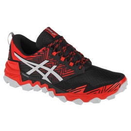 Asics Gel-Fuji Trabuco 8 M 1011A668-600 futócipő fekete narancssárga