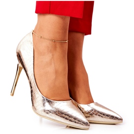 Pins Snake Pattern Golden Tissoria aranysárga Pins Snake Pattern Golden Tissoria aranysárga