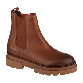Tommy Hilfiger monokromatikus Chelsea Boot M FW0FW05950-GVI barna
