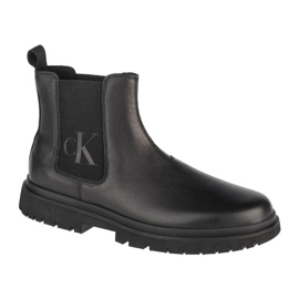 Calvin Klein Lug Mid Chelsea Boot M YM0YM00239-BEH fekete