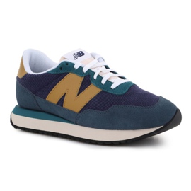 New Balance M MS237LX1 sötétkék zöld sárga