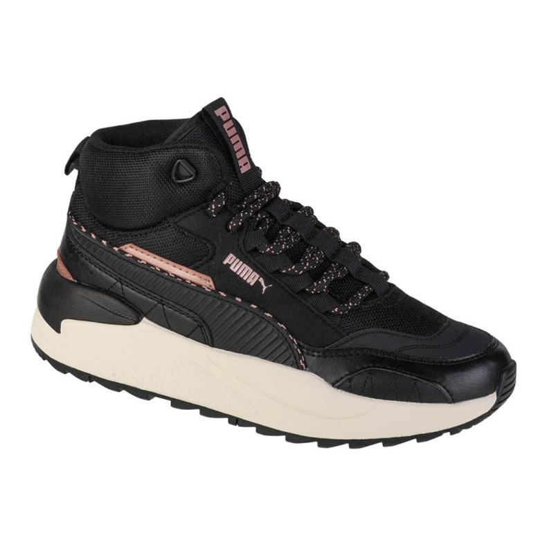 Puma X-Ray 2 Square Mid Wtr W 373020-07 fekete rózsaszín