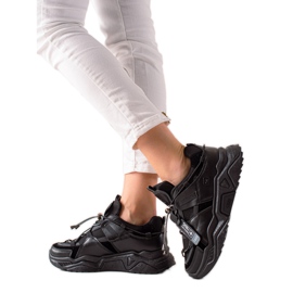 Evento Divatos fekete cipők Evento Divatos fekete cipők