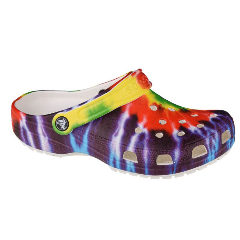 Crocs Classic Tie-Dye Graphic Clog W 205453-90H piros Crocs Classic Tie-Dye Graphic Clog W 205453-90H piros