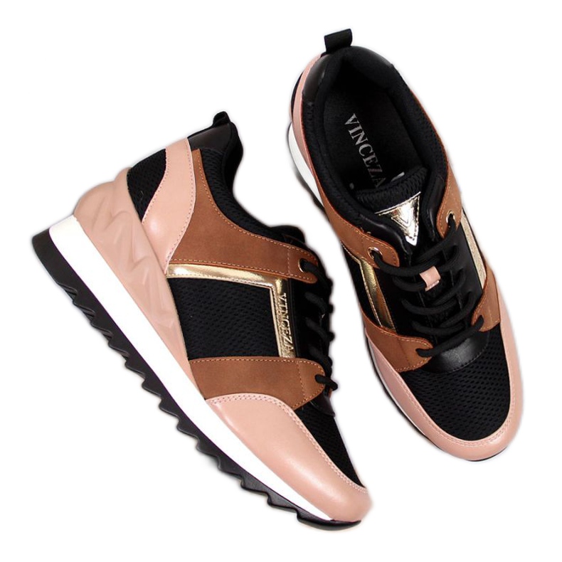 Wedge Snakers W Vinceza JAN61 fekete sokszínű