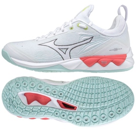 Mizuno Wave Luminous 2 W V1GC212010 röplabda cipő fehér fehér