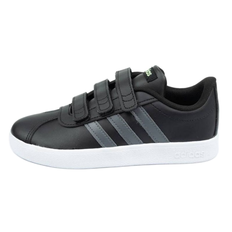 Adidas Vl Court Jr F36387 cipő fekete kék