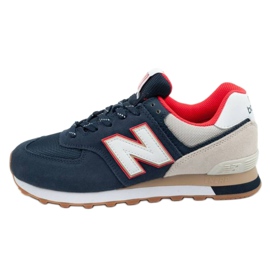 New Balance M Ml574Skb bézs fehér piros sötétkék