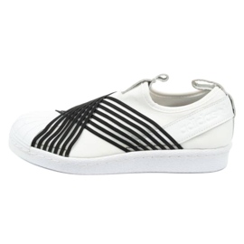 Adidas Superstar Slipon W CG6013 cipő fehér fekete