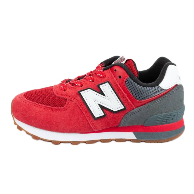 New Balance Jr PC574ATG cipő fekete piros szürke