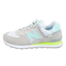 New Balance W WL574SS2 fehér szürke zöld