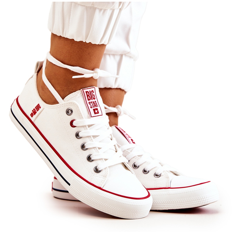 Női tornacipő Big Star JJ274123 fehér