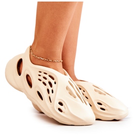 PS1 Könnyű sport habcipő bézs színű a hullámon