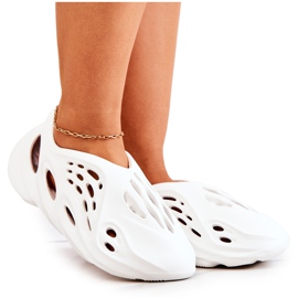 PS1 Könnyű sport fehér habcipő a hullámon