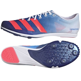 Adidas Distancestar M GY0946 futótüskék piros Adidas Distancestar M GY0946 futótüskék piros