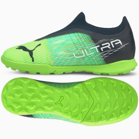 Puma Ultra 3.3 Tt Jr 106531 03 futballcipő szürke, zöld zöld