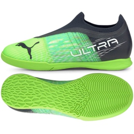 Puma Ultra 3.3 It Jr 106591 04 futballcipő sokszínű zöld