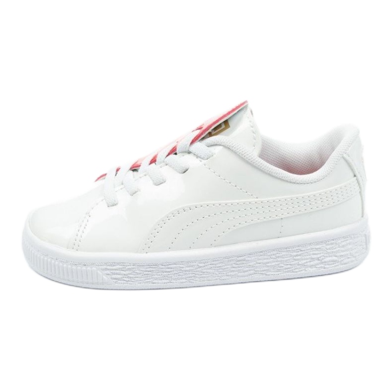 Puma Basket Crush Patent Baby Jr 369675 01 fehér kék Puma Basket Crush Patent Baby Jr 369675 01 fehér kék