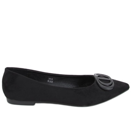Arte Black balerinák mandulás lábujjakkal fekete Arte Black balerinák mandulás lábujjakkal fekete