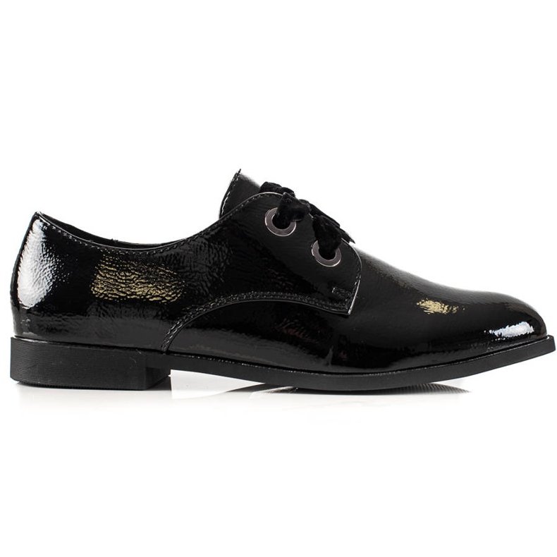 La.Fi Elegáns fűzős cipő fekete