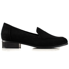 Vinceza Áttört velúr cipő fekete Vinceza Áttört velúr cipő fekete