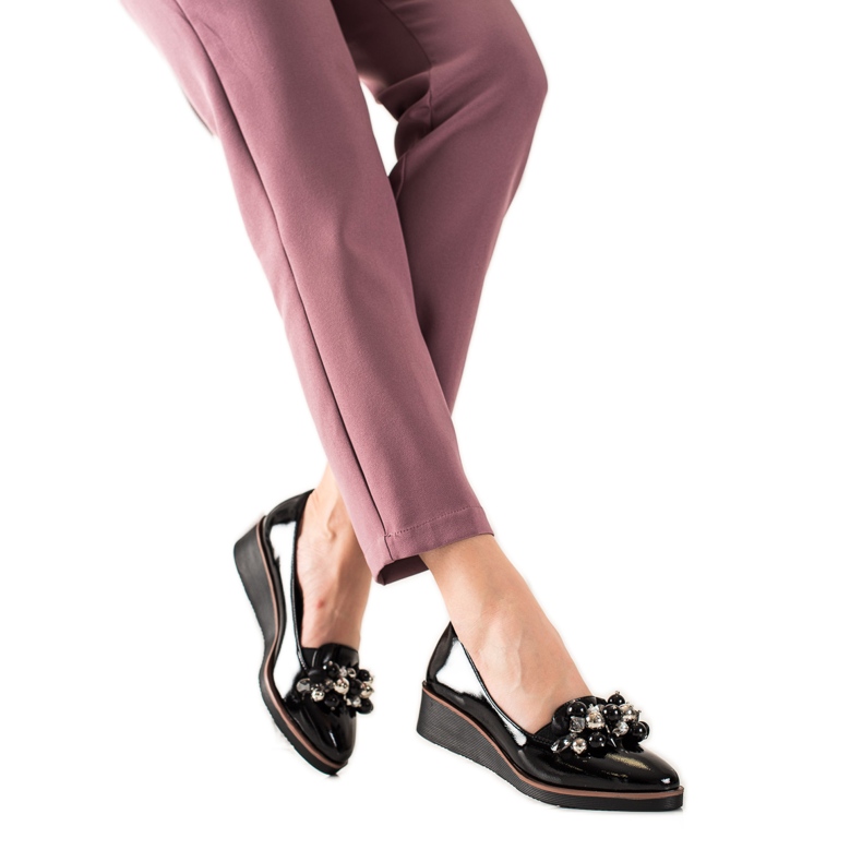 W. Potocki Elegáns ék cipő fekete W. Potocki Elegáns ék cipő fekete